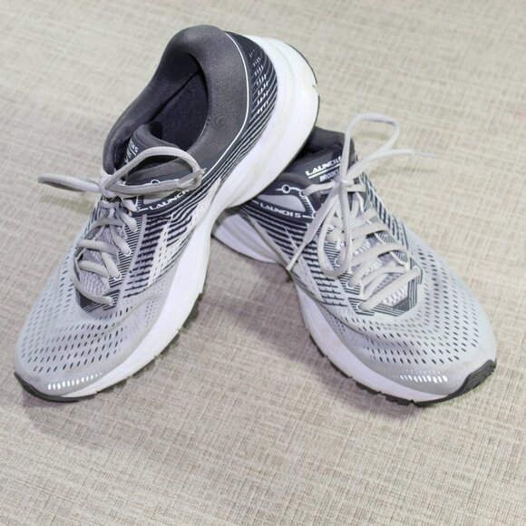Brooks Size 9 Grey Launch 5 Running Shoes - Picture 1 of 6